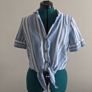 H&M Striped Cotton Shirt